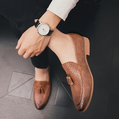 Bellatorre - Vævet Fryns Loafers