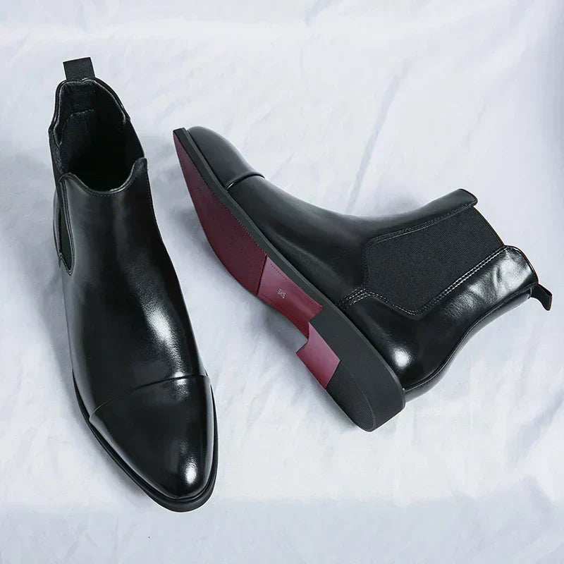 Olsen & Olsen™ Damien | Læder Chelsea-støvler