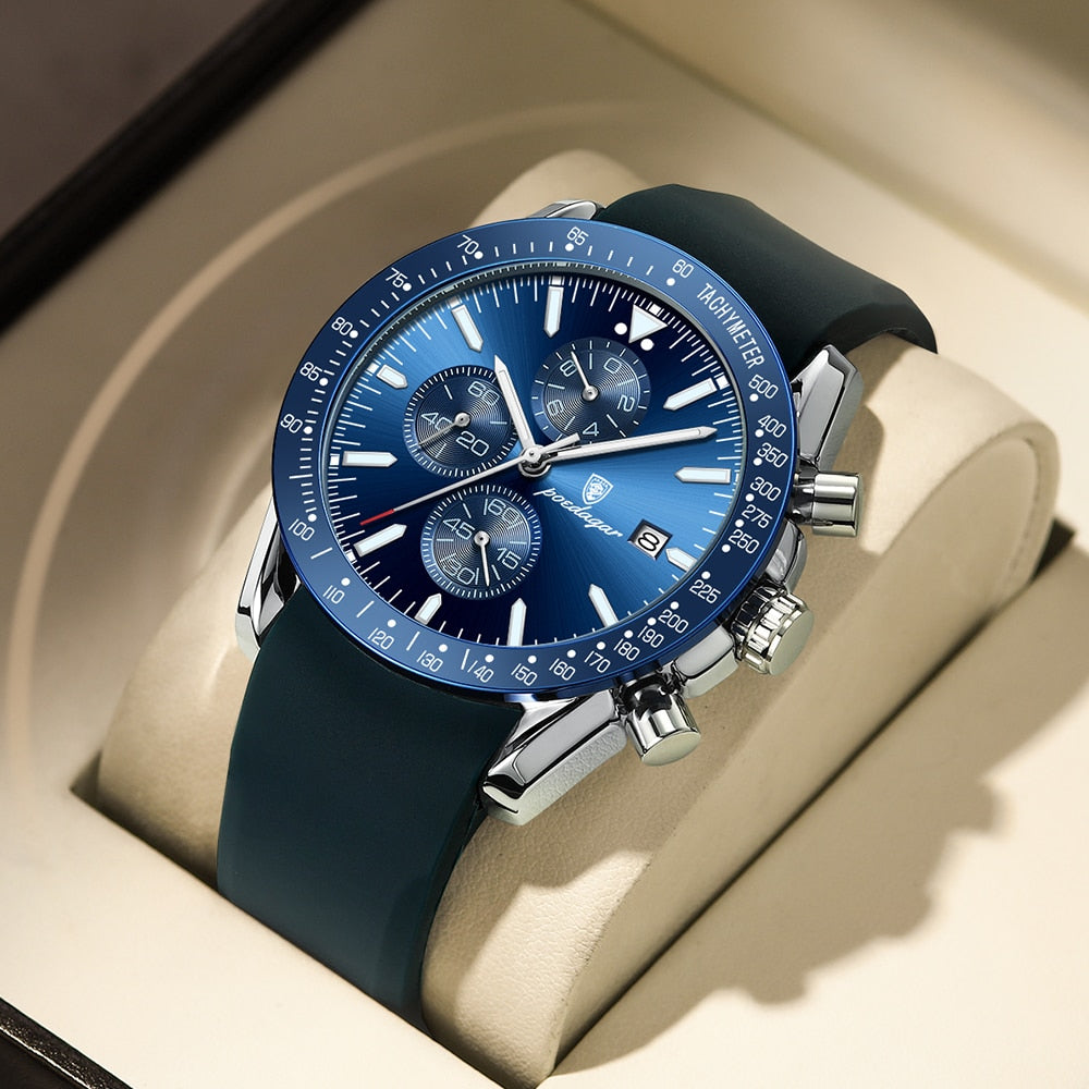 Strålende Dato Chronograph Ur™ Olsen & Olsen - DK BUTIK
