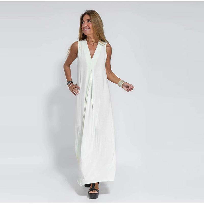 Leila™ | Elegant lang kjole + Gratis matchende cardigan