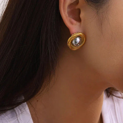 Ariadne Øreringe | 18k Guld - DK BUTIK