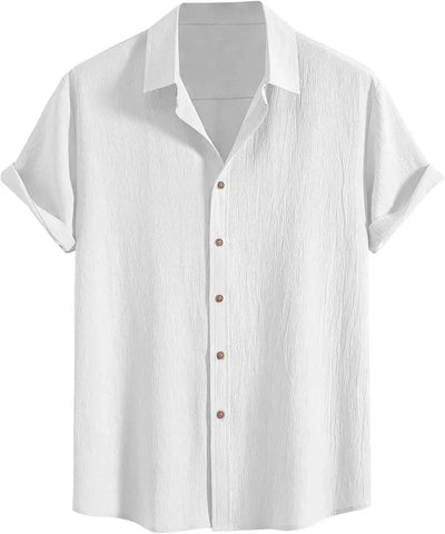 Mænds Textureret Krøllet Skjorte Olsen & Olsen™