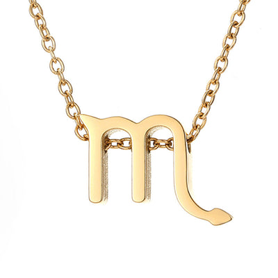 Celestique Halskæde med Stjernebillede | 18k Guld - DK BUTIK