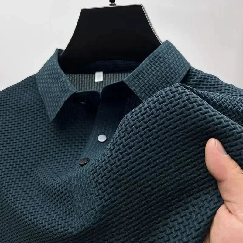 Henny™ | Elegant Polo med Korte Ærmer til Mænd - Olsen & Olsen