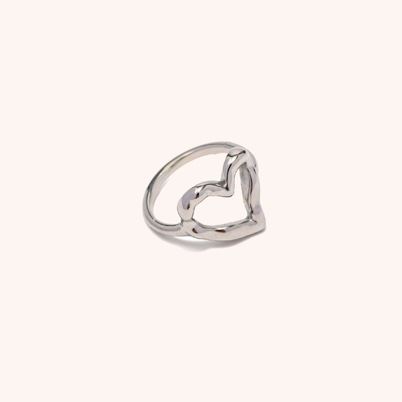 Verity Hjerte Ring | 18k Guld - DK BUTIK