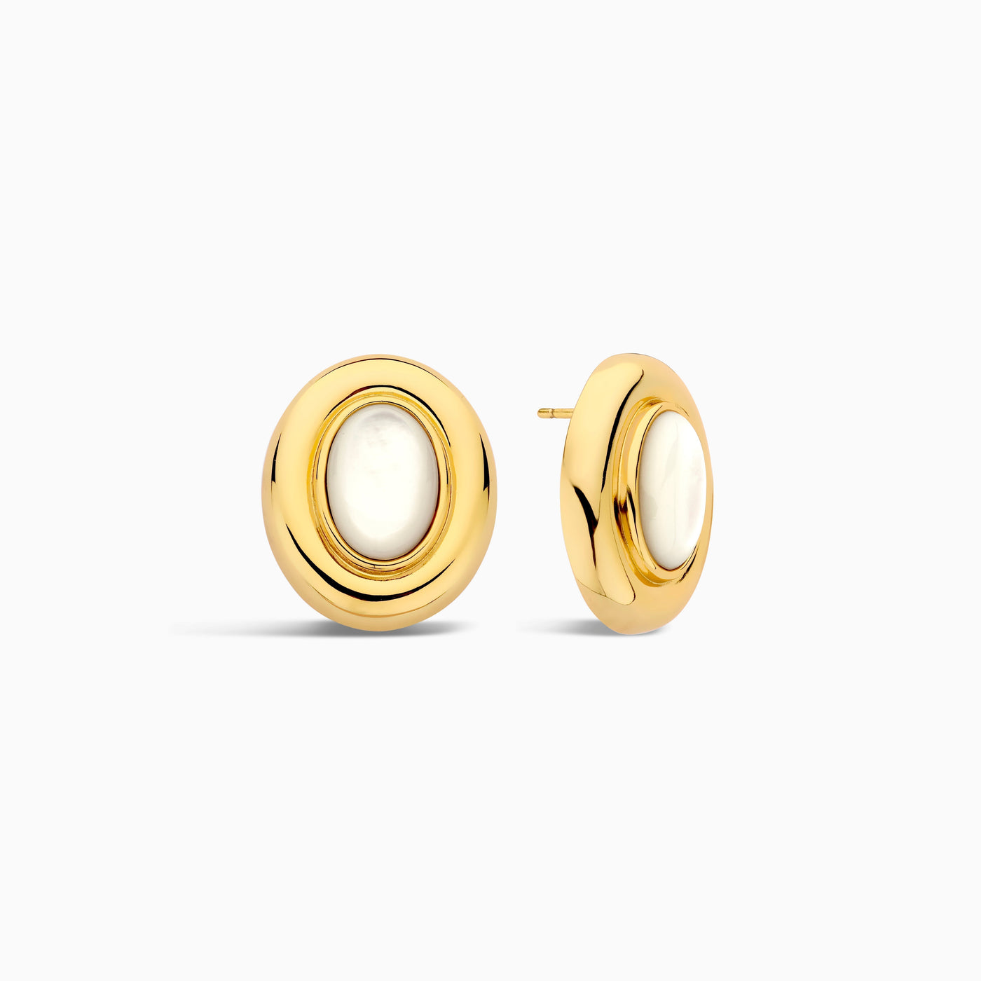Giselle Perlenøreringe | Guld 14k - DK BUTIK