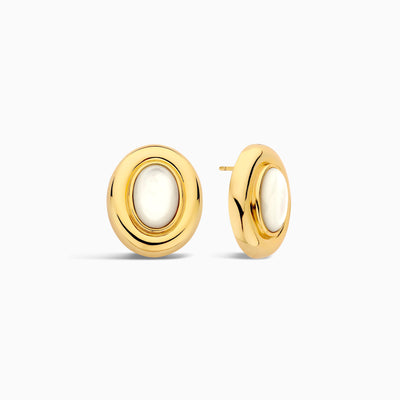 Giselle Perlenøreringe | Guld 14k - DK BUTIK