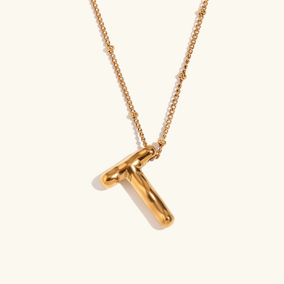 næsepynt med initialer | 18k Guld - DK BUTIK