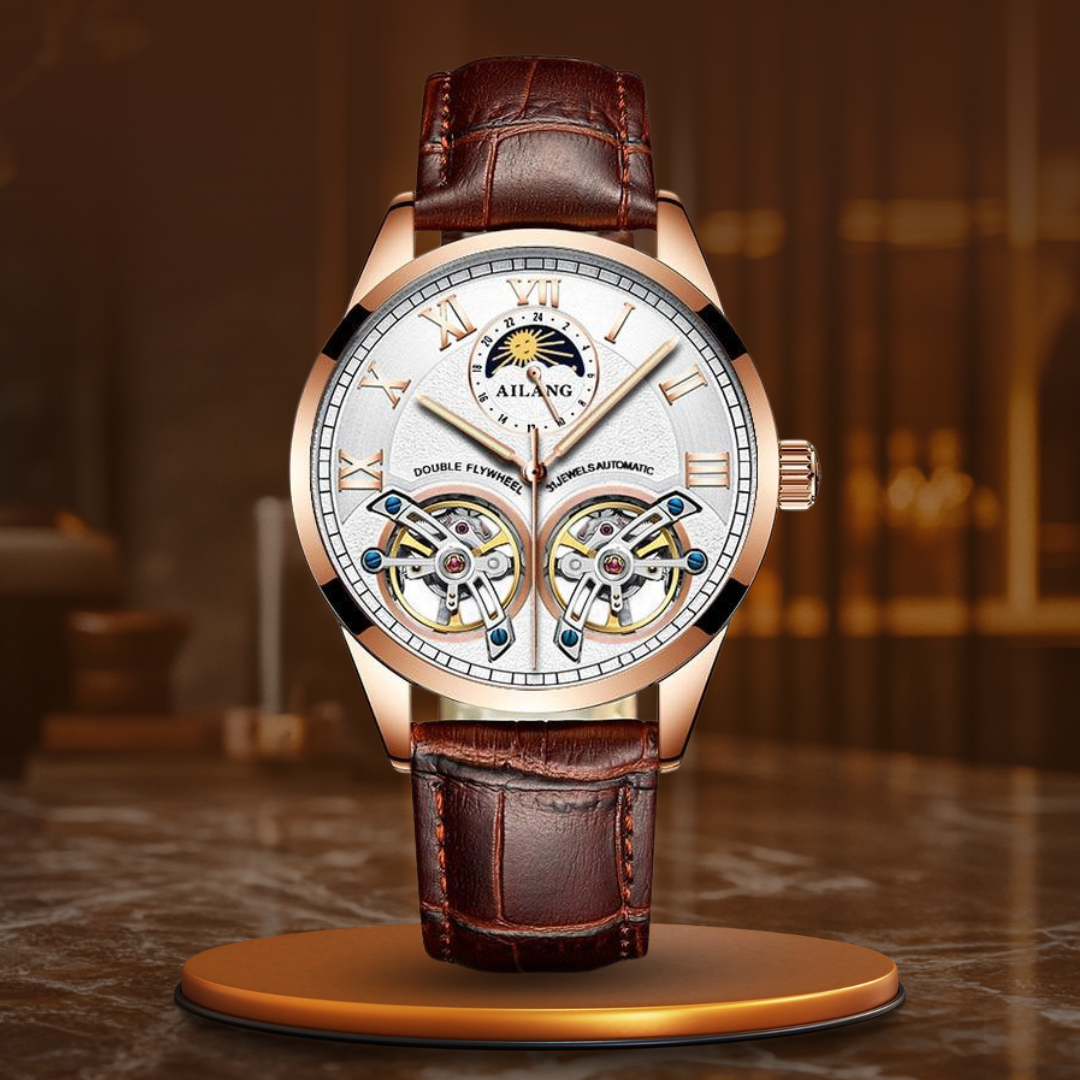 Tourbillon Design™ Forretnings Mekanisk Ur™ - Olsen & Olsen - DK BUTIK