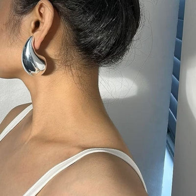 Teardrop Øreringe Sandra | 18k Guld - DK BUTIK