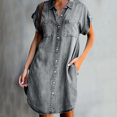 Luna™ | Chic Denim-Kjole