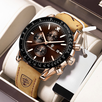 Strålende Dato Chronograph Ur™ Olsen & Olsen - DK BUTIK