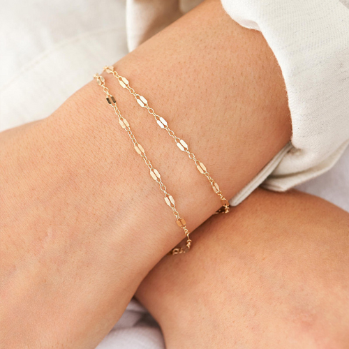 Amara Lace Armbånd | 18k Guld - DK BUTIK