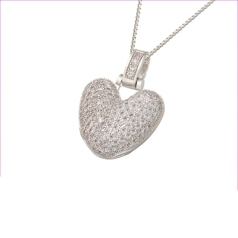 Pave Bubble Halskæde med Initial | 18k Guld - DK BUTIK