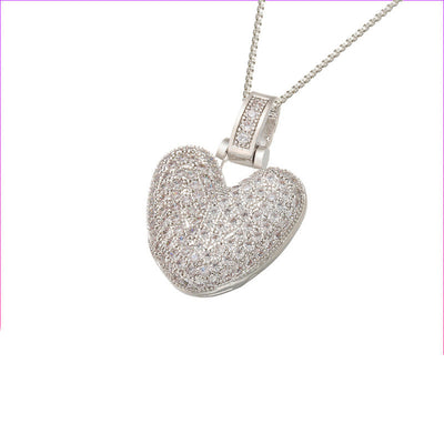 Pave Bubble Halskæde med Initial | 18k Guld - DK BUTIK