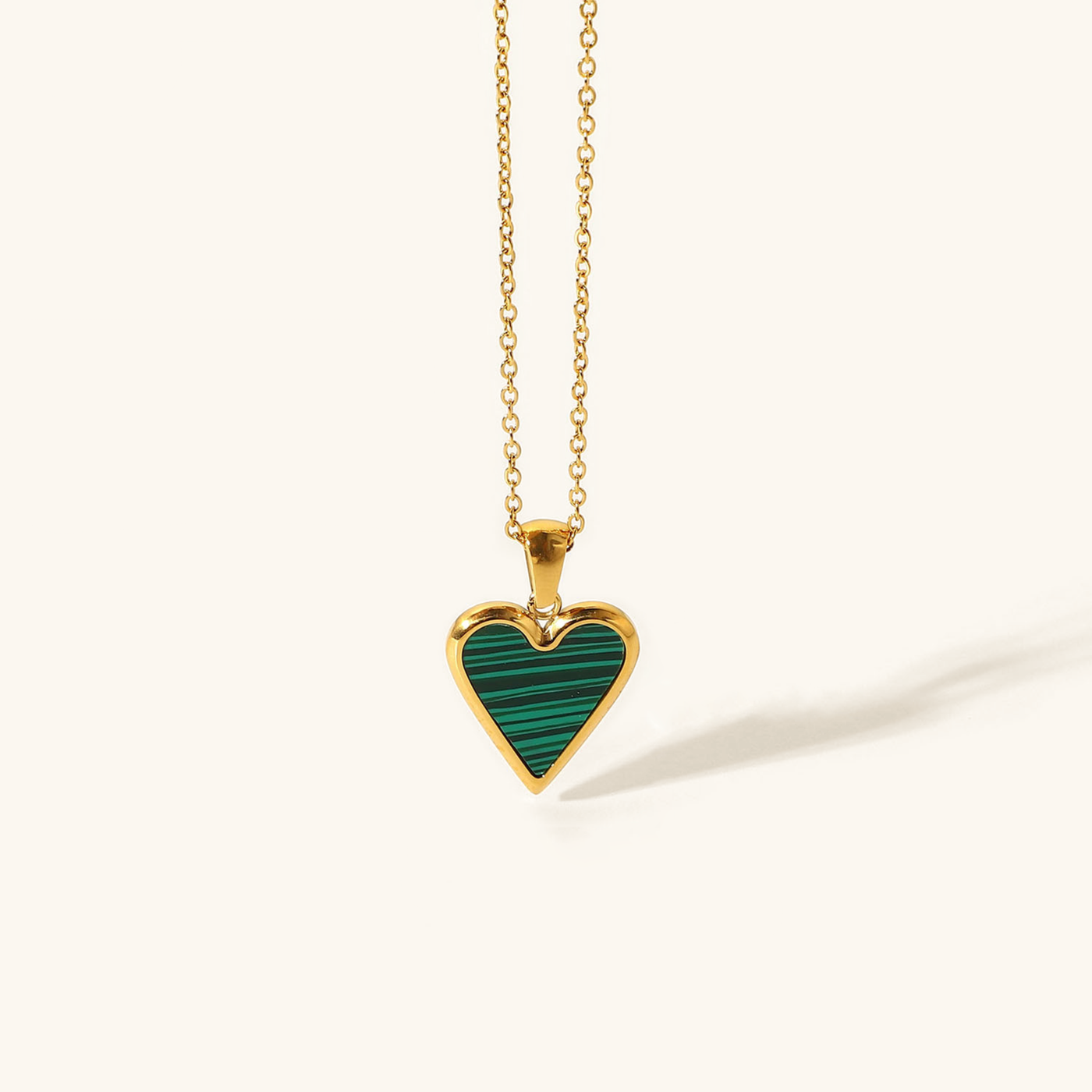 Blythe Halskæde med hjerte | 18k Guld - DK BUTIK