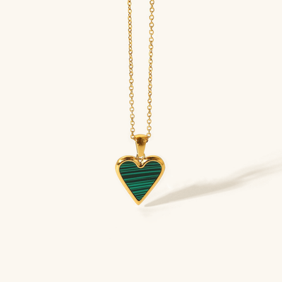 Blythe Halskæde med hjerte | 18k Guld - DK BUTIK