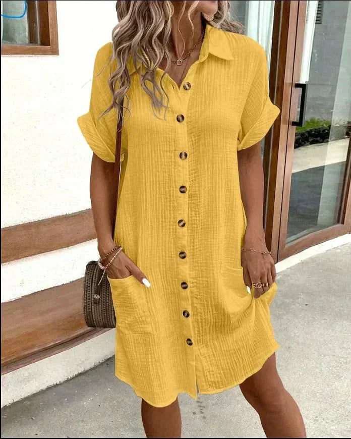 Stilfuld Polo Kjole Beatrice™ - Olsen & Olsen