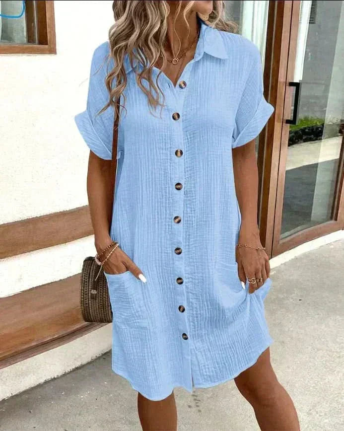 Stilfuld Polo Kjole Beatrice™ - Olsen & Olsen