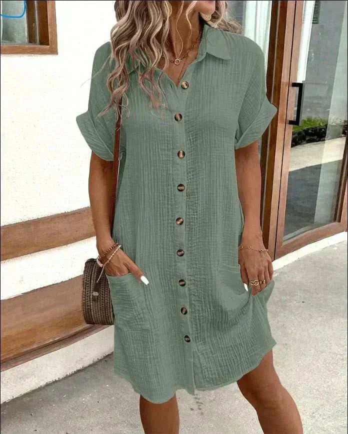 Stilfuld Polo Kjole Beatrice™ - Olsen & Olsen