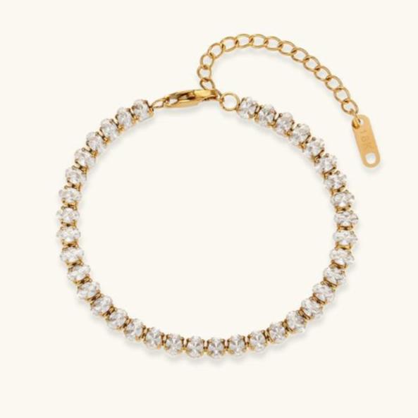 Tennisarmbånd Wisteria Diamant | 18k Guld - DK BUTIK