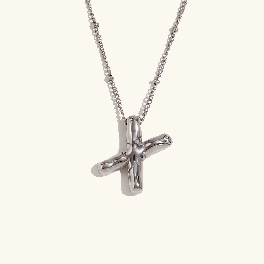 næsepynt med initialer | 18k Guld - DK BUTIK
