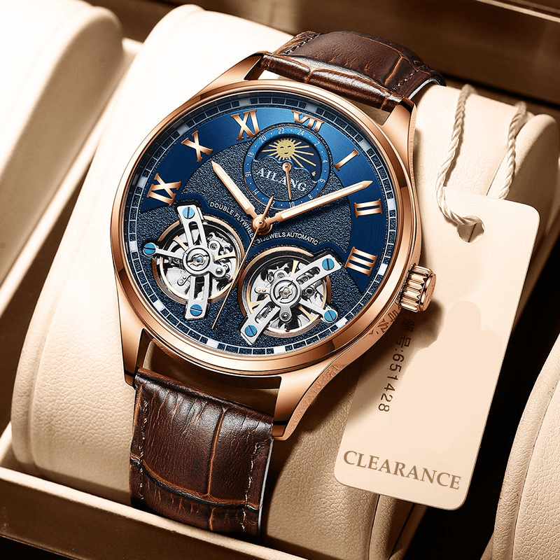 Tourbillon Design™ Forretnings Mekanisk Ur™ - Olsen & Olsen - DK BUTIK