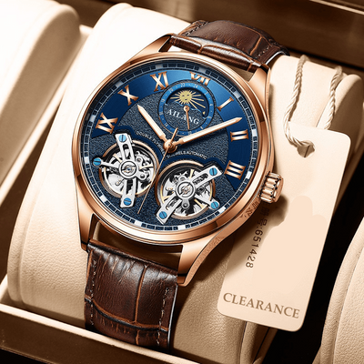 Tourbillon Design™ Forretnings Mekanisk Ur™ - Olsen & Olsen - DK BUTIK
