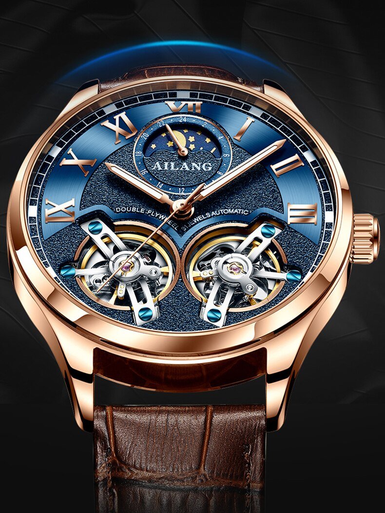 Tourbillon Design™ Forretnings Mekanisk Ur™ - Olsen & Olsen - DK BUTIK