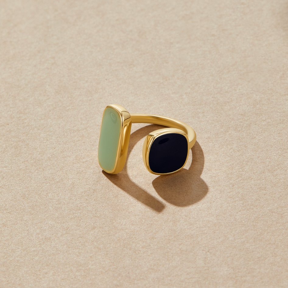 Ren Unikalny Ring Omkransning | Guld 18k - DK BUTIK