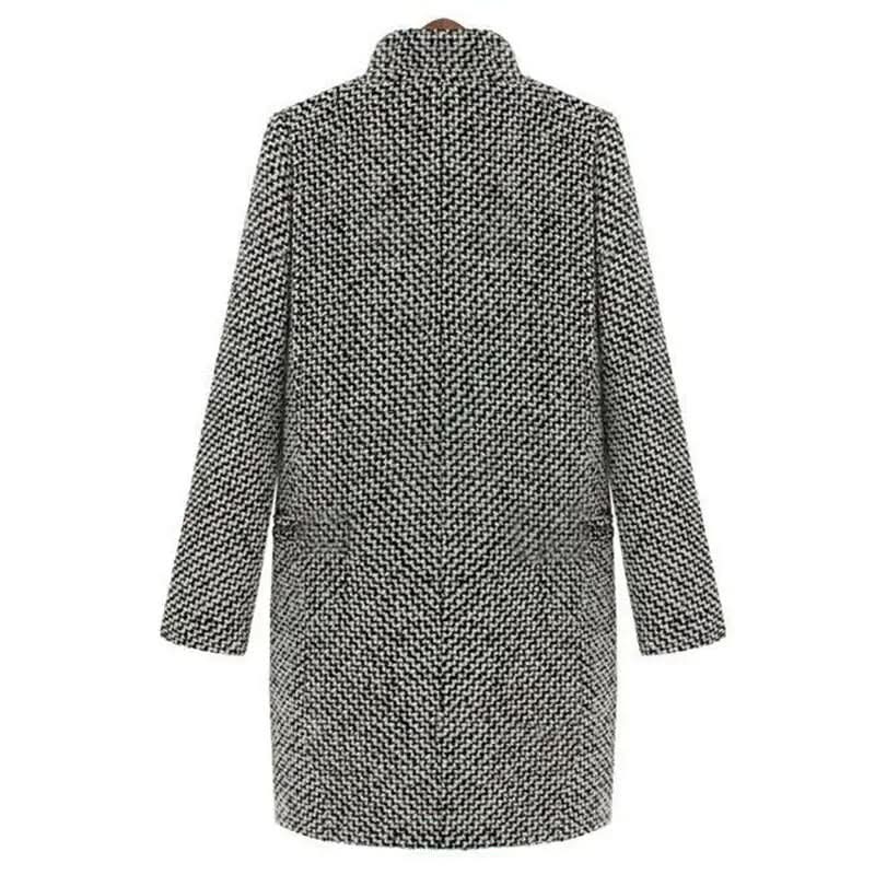 Lang Uld Frakke Celene™ - Olsen & Olsen