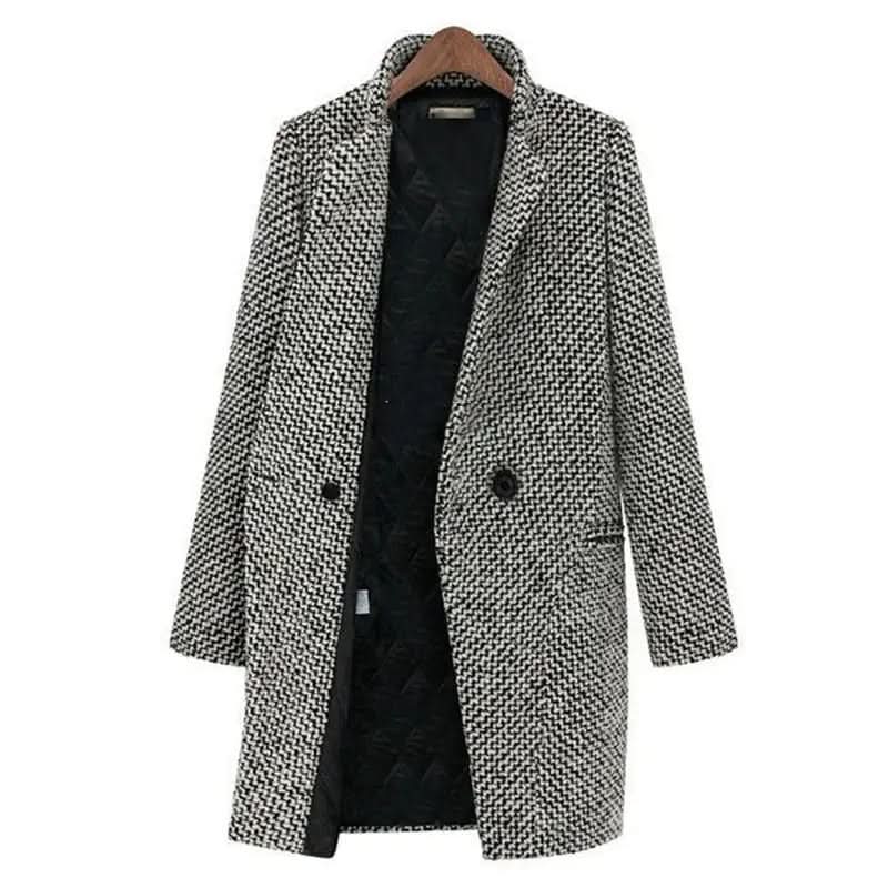 Lang Uld Frakke Celene™ - Olsen & Olsen