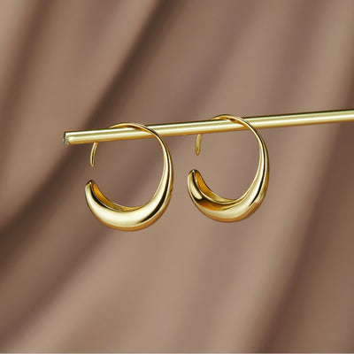 Hængende Øreringe | 18k Guld - DK BUTIK