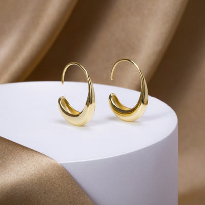 Hængende Øreringe | 18k Guld - DK BUTIK