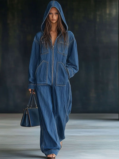 Vintage Denim Macacão Denise™