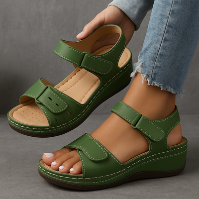 Ebba™ | Ortopædiske Sandaler med Kilklak