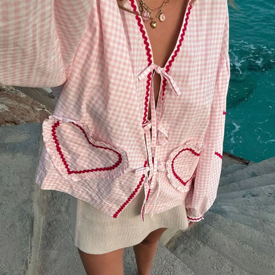 Bluse Hjerte Tro