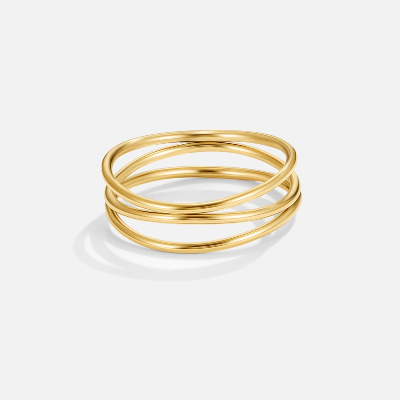 Infinity Loop Uendelighedsringen | Guld 18k - DK BUTIK