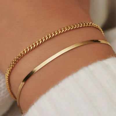 Soleil Serpent Armbånd | Guld 14k - DK BUTIK