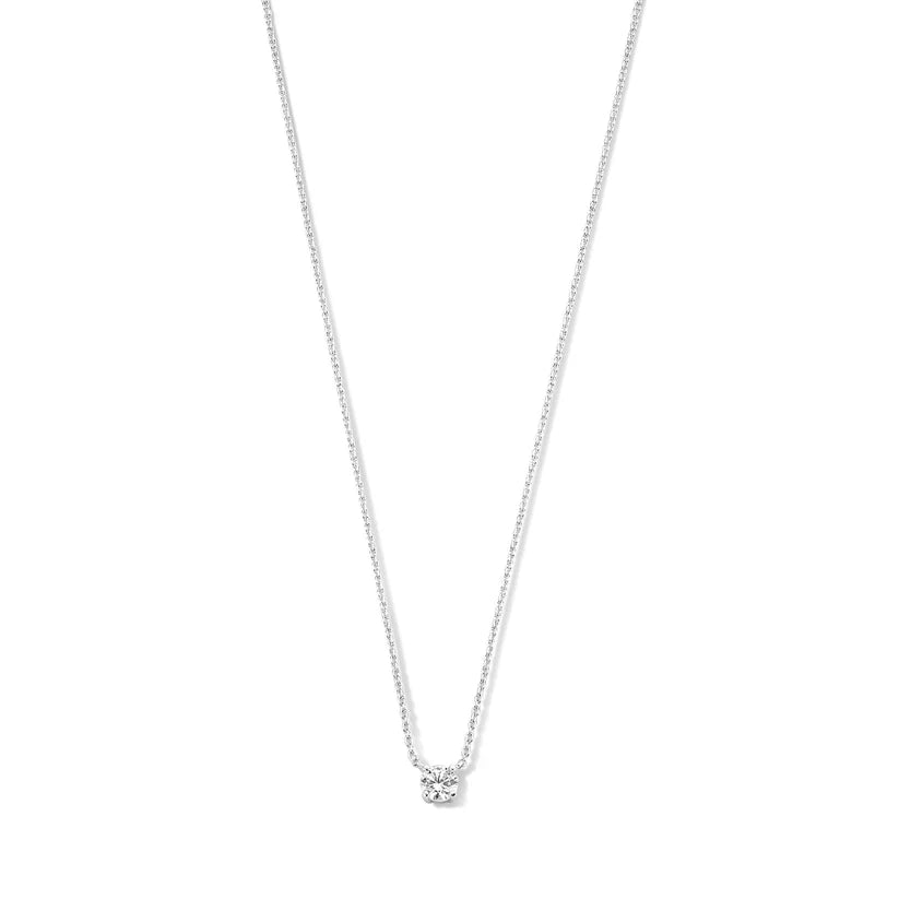 Cléa Moissanit Sten Halskæde | Guld 14k - DK BUTIK