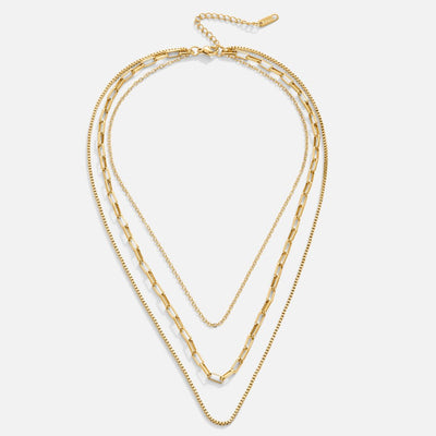 Myla Flerlagede Halskæde | 18k Guld - DK BUTIK