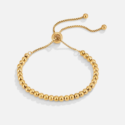 Nila Elegant guldarmbånd med perler | 18k Guld - DK BUTIK