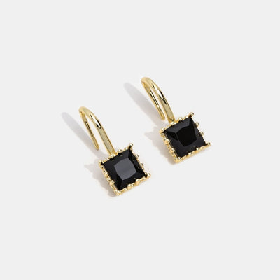 Krystal Hængende Øreringe Cud | 14k Guld - DK BUTIK