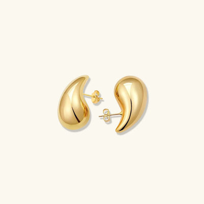 Teardrop Øreringe Sandra | 18k Guld - DK BUTIK