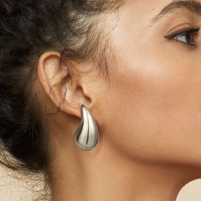Teardrop Øreringe Sandra | 18k Guld - DK BUTIK